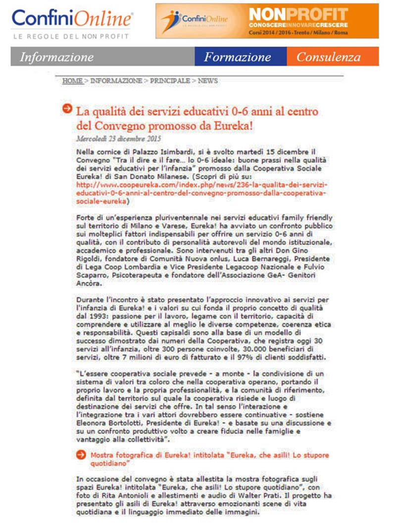 Qualità dei servizi educativi 0-6 anni