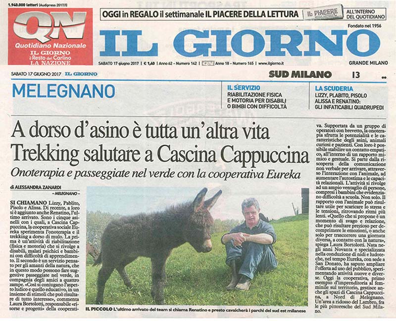 Trekking salutare a Cascina Cappuccina