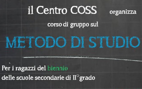 Corso per il Metodo di Studio al COSS