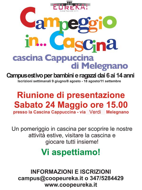 Campeggio in cascina