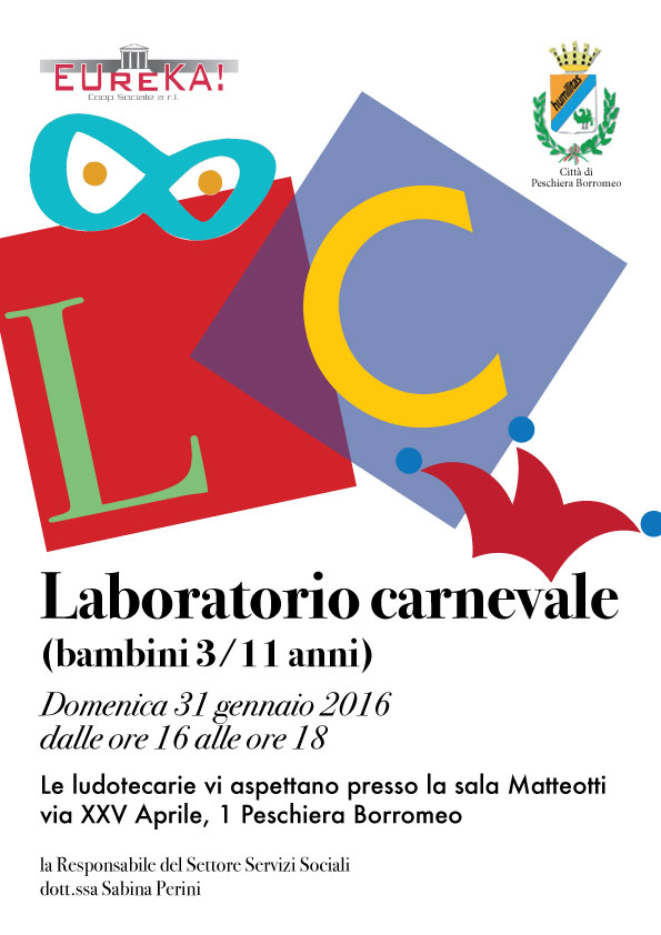 Laboratorio di Carnevale a Peschiera Borromeo