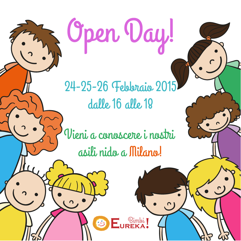 Open Day Asili Nido Milano 24-26 Febbraio 2015