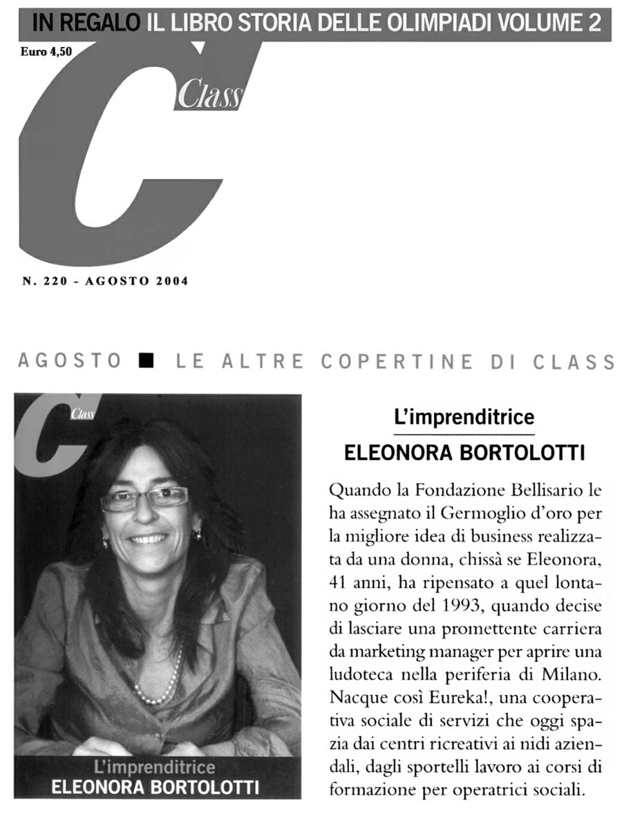 Le altre copertine di Class: Eleonora Bortolotti