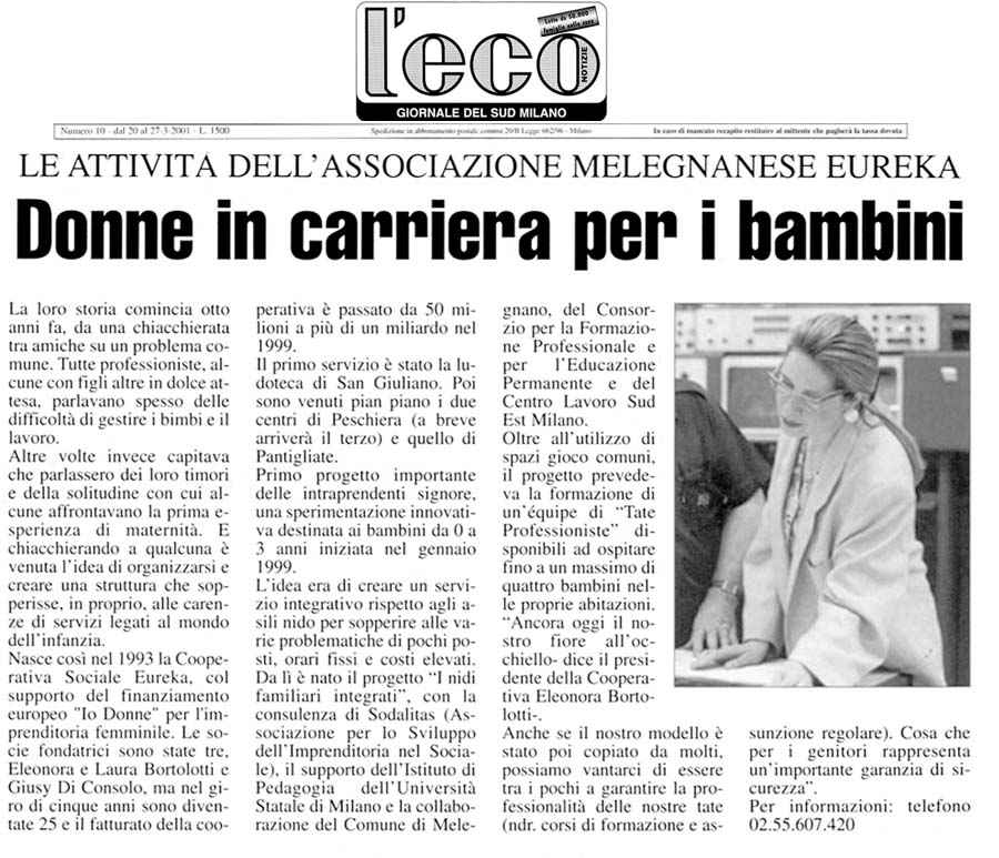 Donne in carriera per i bambini