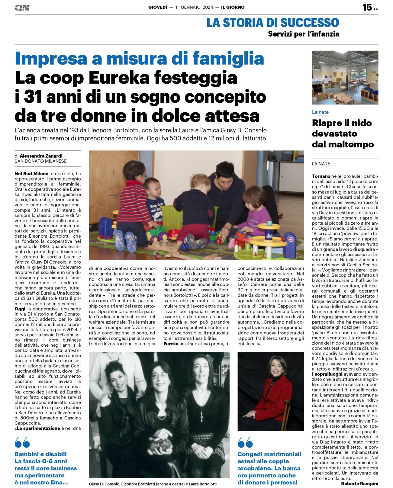 Impresa a misura di famiglia