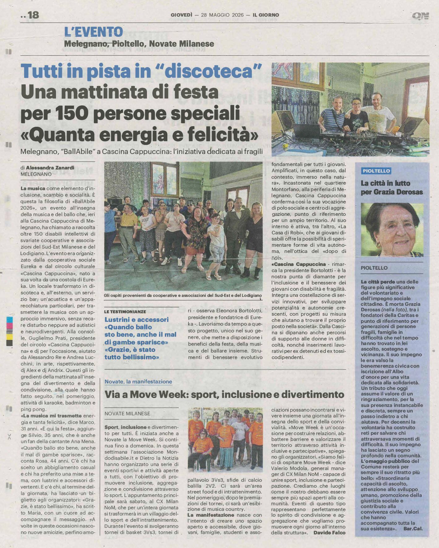 Tutti in pista in “discoteca”