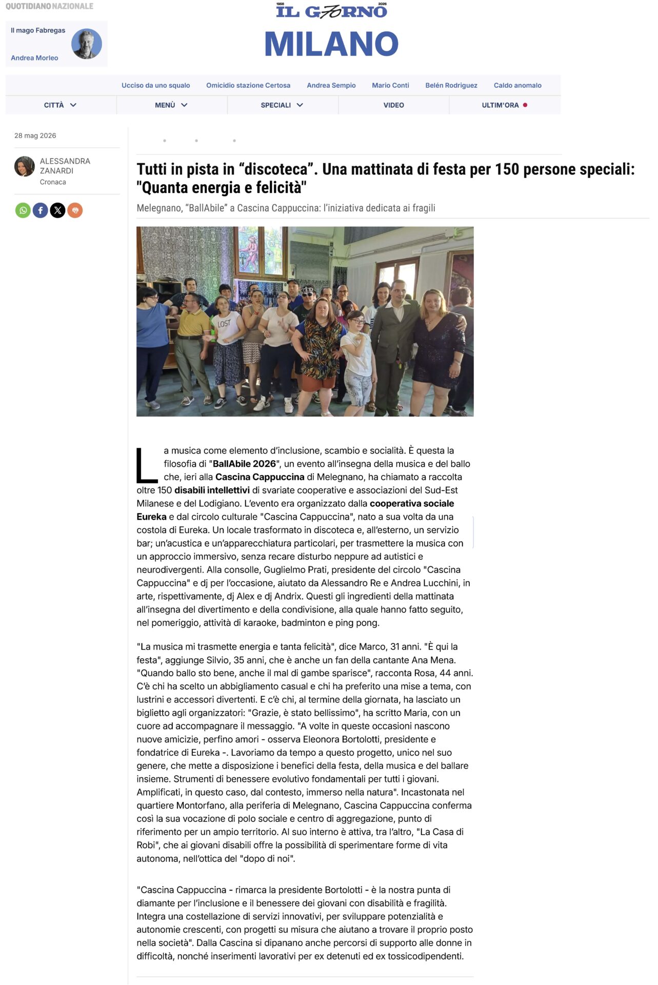 Tutti in pista in “discoteca”