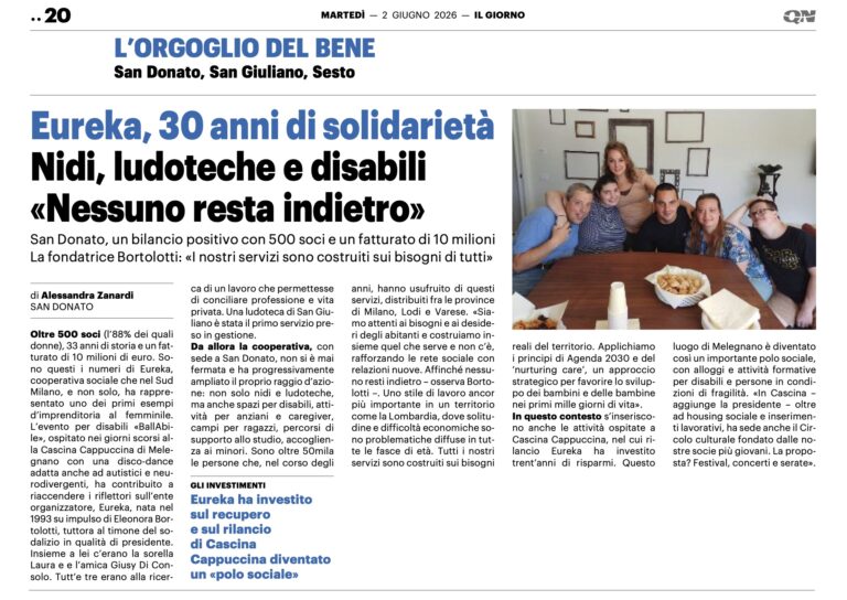Eureka, 30 anni di solidarietà