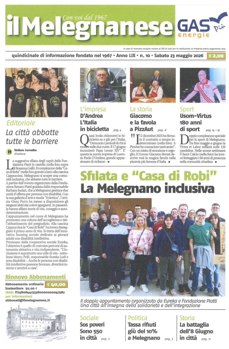 Sfilata e “casa di Robi” – La Melegnano inclusiva